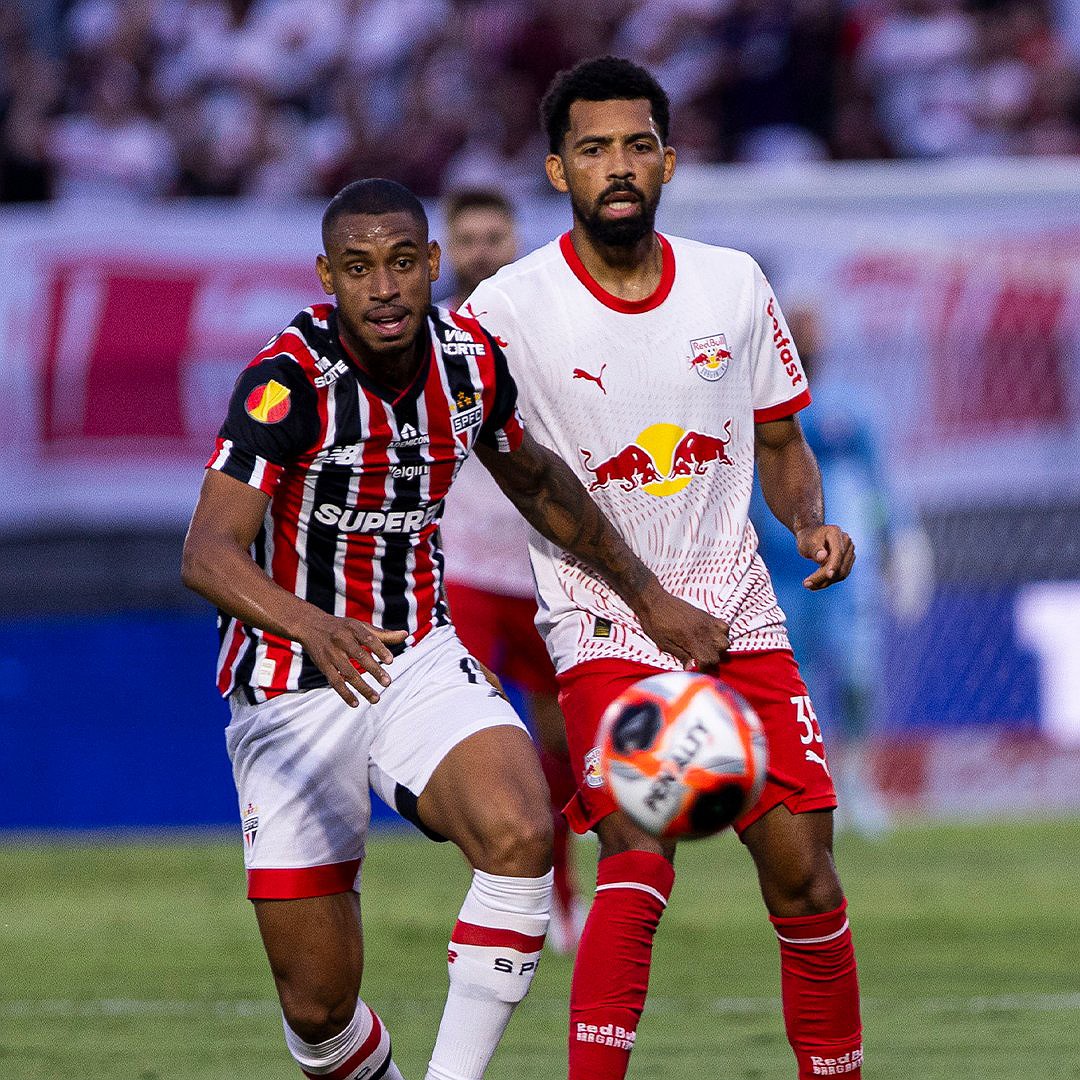 São Paulo usa reservas e perde para o Bragantino