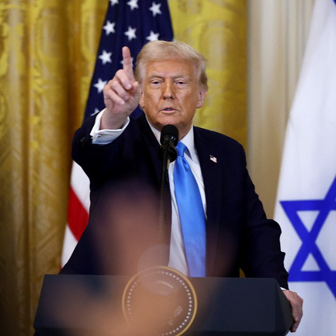 Trump ignora reações e volta a defender planos para a Faixa de Gaza