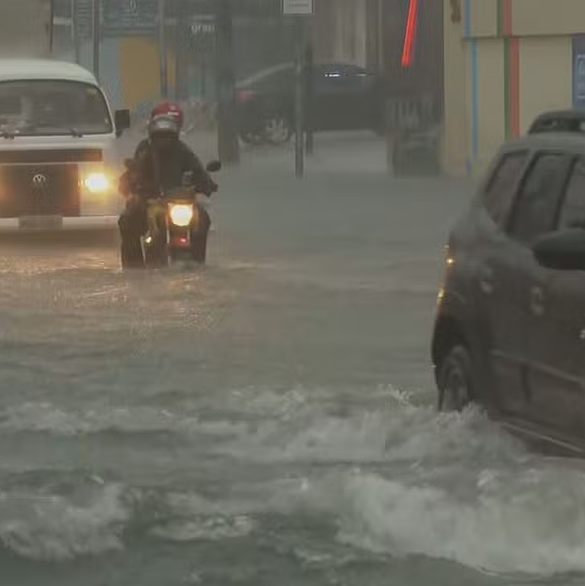 Inmet renova alerta vermelho para Recife, que tem risco de novos temporais