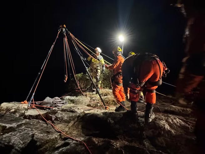 Criança que caiu em cânion no Rio Grande do Sul é encontrada morta por equipes de resgate